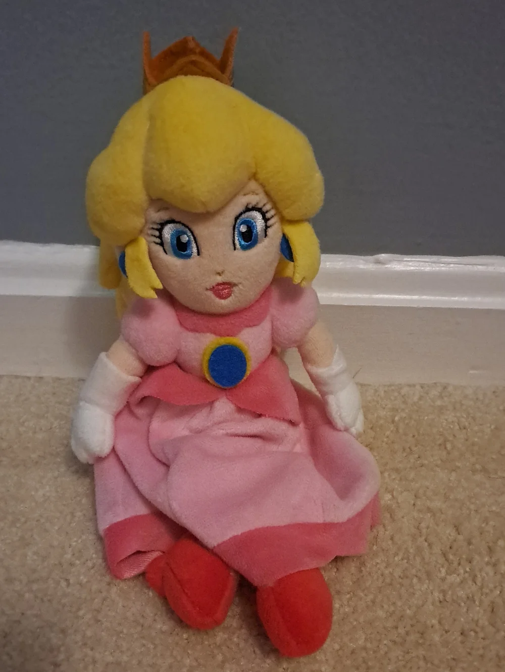 Nintendo Plush Character Set - Red, Pink, Yellow, Blue, Green, Brown, White